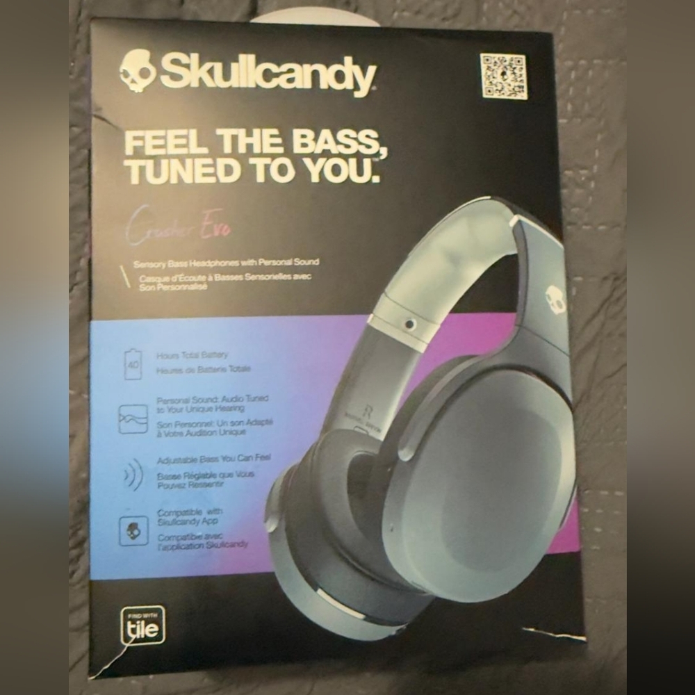 Skullcandy Crusher Evo Wireless Headphones NEW